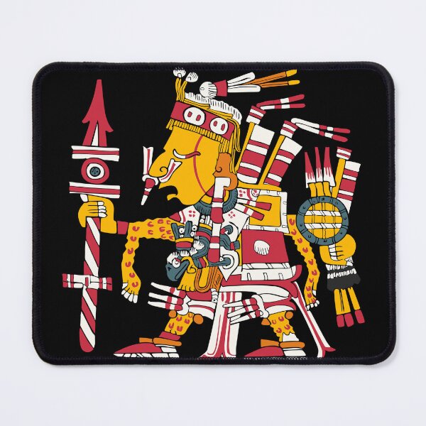 Item preview, Xipetotec - Flayed Aztec God of Force - Borgia Codex Transparent designed and sold by kernowerno.