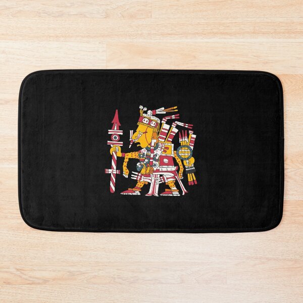 Item preview, Xipetotec - Flayed Aztec God of Force - Borgia Codex Transparent designed and sold by kernowerno.