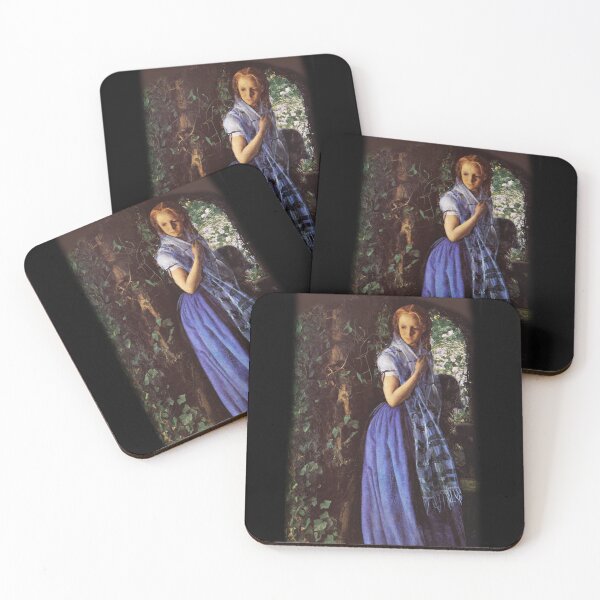 Item preview, Woman in the garden beautiful vintage artwork designed and sold by Vintage Designs +.