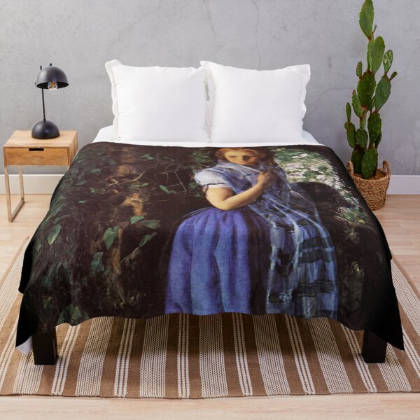 Item preview, Woman in the garden beautiful vintage artwork designed and sold by Vintage Designs +.