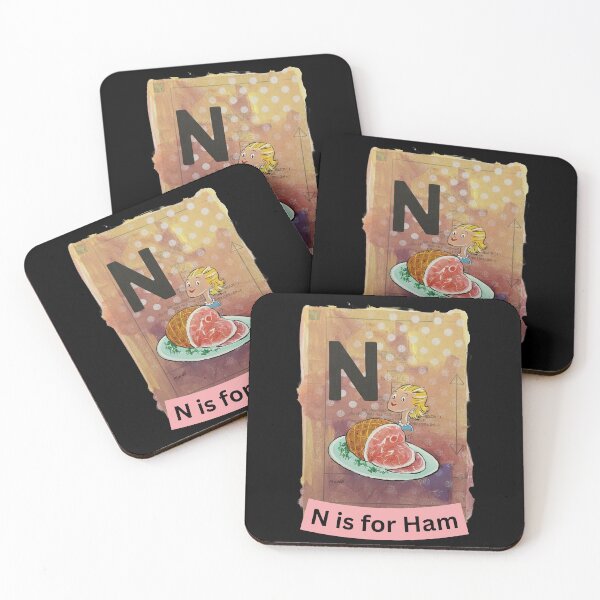 Item preview, Alphabet Flashcard - N is for Ham designed and sold by David Irvine.