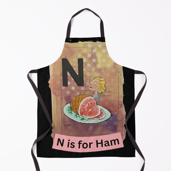 Item preview, Alphabet Flashcard - N is for Ham designed and sold by David Irvine.