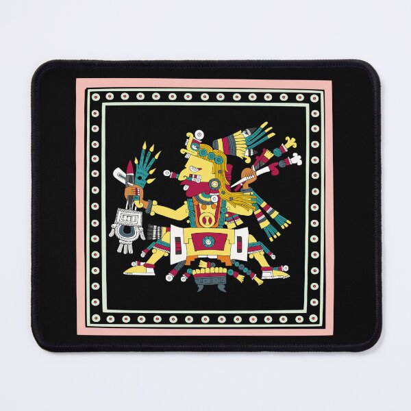 Item preview, Ometeotl - Framed Aztec Dual God designed and sold by kernowerno.