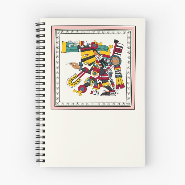 Item preview, Tezcatlipoca - Framed Transparent Aztec God of Night designed and sold by kernowerno.
