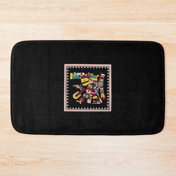 Item preview, Tezcatlipoca - Framed Transparent Aztec God of Night designed and sold by kernowerno.