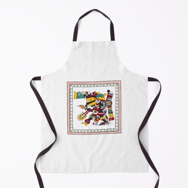 Item preview, Tezcatlipoca - Framed Transparent Aztec God of Night designed and sold by kernowerno.
