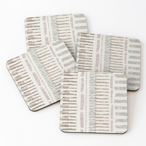 Item preview, Sophisticated imperfect stripes block print look  designed and sold by Designsbyluzia.