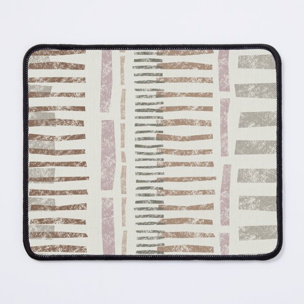 Artikelvorschau, Sophisticated imperfect stripes block Print Look  entworfen und verkauft von Designsbyluzia.