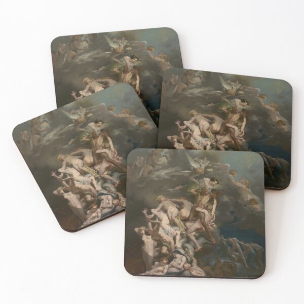 Item preview, Heaven and Hell, c. 1850. Octave Tassaert (French, 1800–1874) designed and sold by Vintage Designs +.