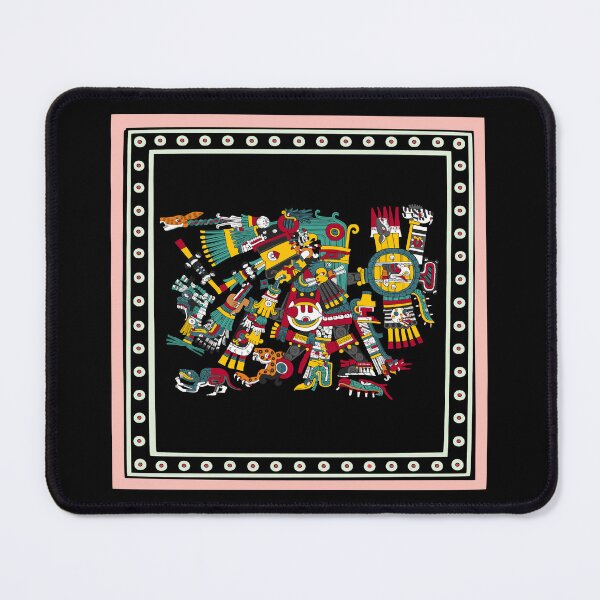 Item preview, Tezcatlipoca Days - Framed Aztec Dual God designed and sold by kernowerno.