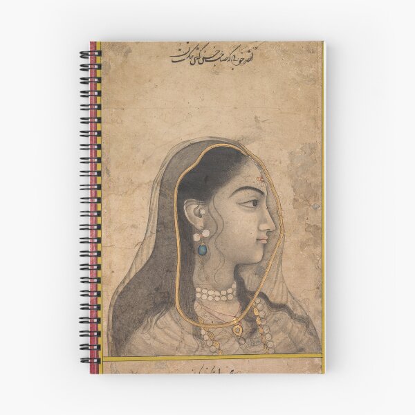 Item preview, Head of a Beauty, c. 1750. India, Mughal school, 18th century designed and sold by Vintage Designs +.
