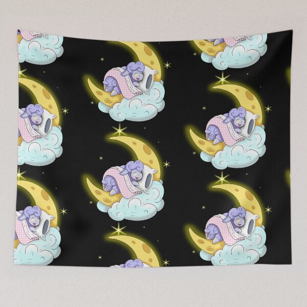 Item preview, Sleeping Sheep designed and sold by JadeWolfArt.
