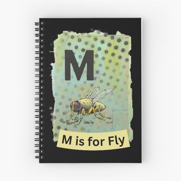 Item preview, Alphabet Flashcard - M is for Fly designed and sold by David Irvine.