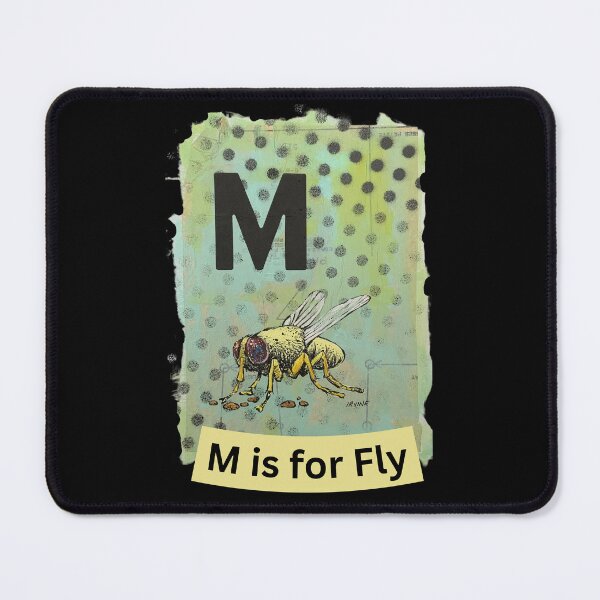 Item preview, Alphabet Flashcard - M is for Fly designed and sold by David Irvine.