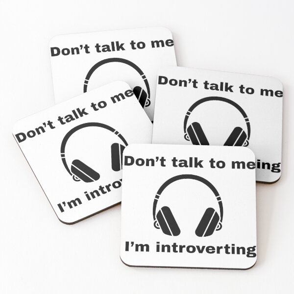 Item preview, No me hables, soy introvertida | Frase divertida de introvertido designed and sold by ThuRevolution.