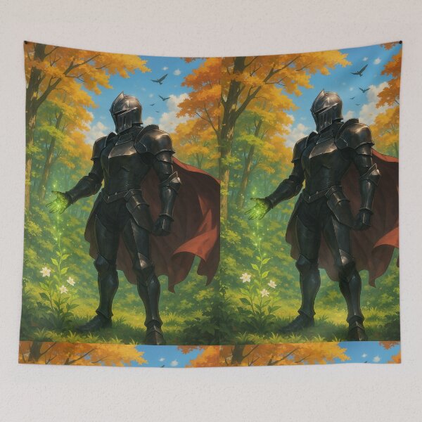Item preview, The Black Knight: Devourer of Ancient Energies - Forest designed and sold by DibujandoPorfa.
