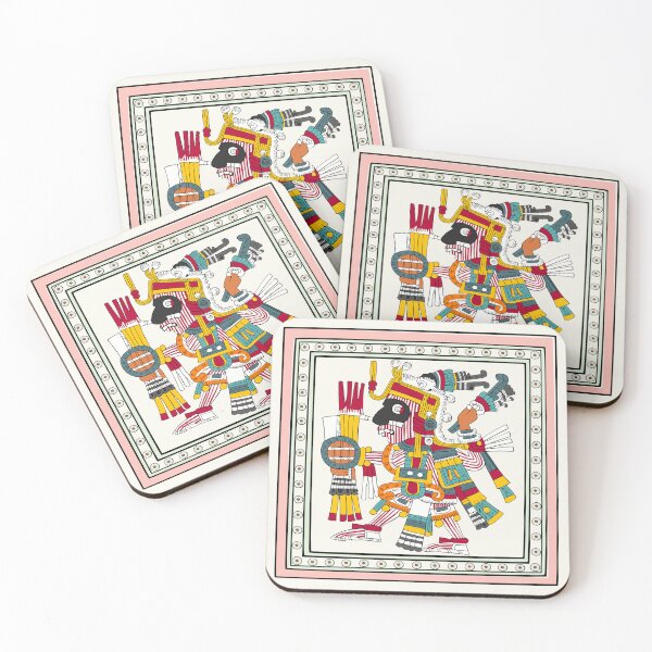 Item preview, Mixcoatl Camaxtli - Framed Aztec God of War designed and sold by kernowerno.