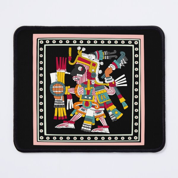 Item preview, Mixcoatl Camaxtli - Framed Aztec God of War designed and sold by kernowerno.