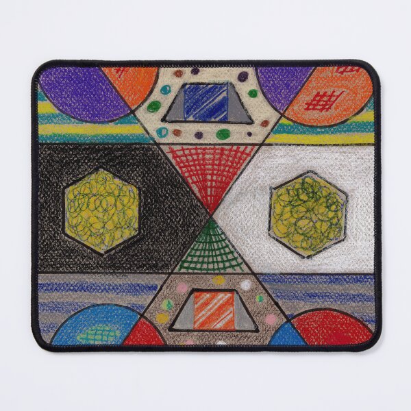 Item preview, Colored Pencil Abstract pattern designed and sold by Misfitcane.