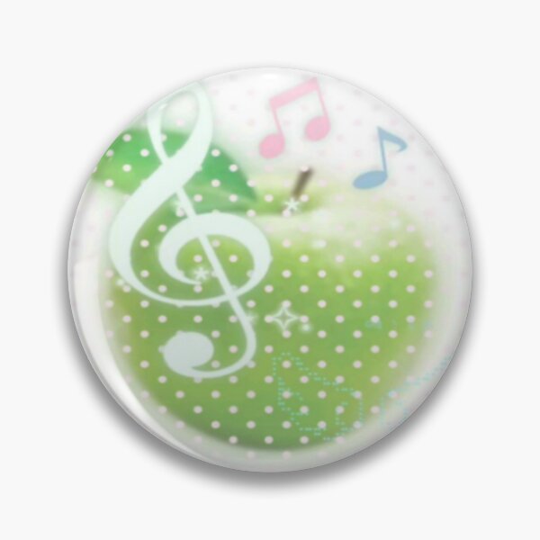 Item preview, Apple music notes and polka-dot pattern  designed and sold by Pixiedrop.