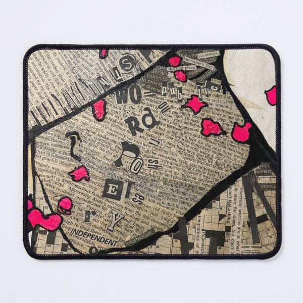 Item preview, Newspaper mid drift yes play on words here designed and sold by Serendipity Woksape.