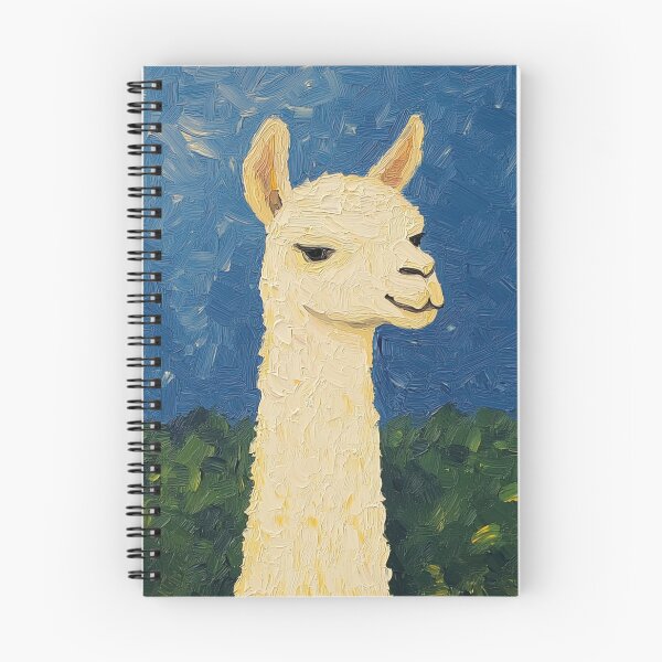 Item preview, llama | Post-impressionist painting style designed and sold by ComicsFactory.