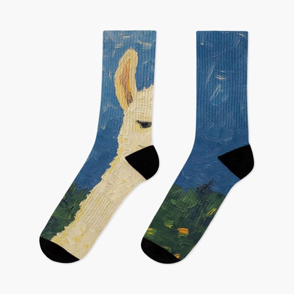 Item preview, llama | Post-impressionist painting style designed and sold by ComicsFactory.