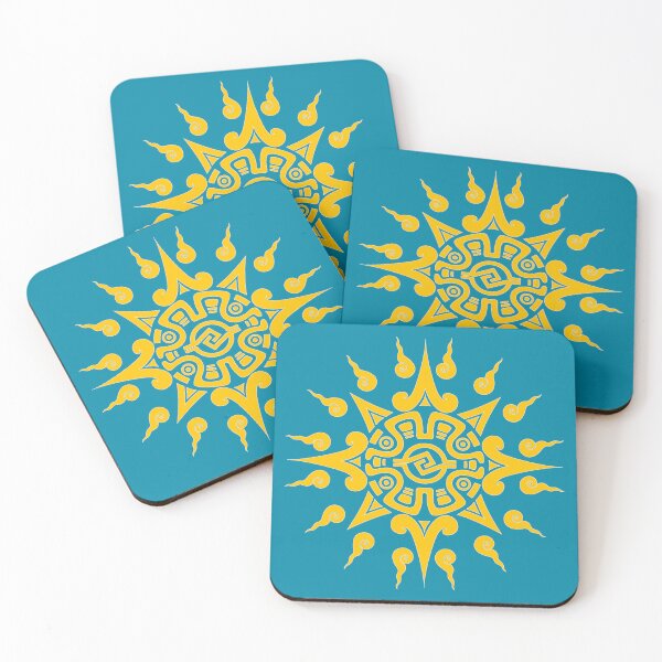 Item preview, Mayan Sun in Yellow With Added Rays designed and sold by kernowerno.
