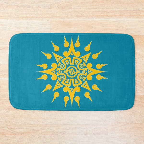 Item preview, Mayan Sun in Yellow With Added Rays designed and sold by kernowerno.