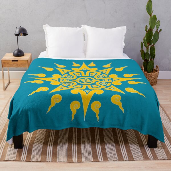 Item preview, Mayan Sun in Yellow With Added Rays designed and sold by kernowerno.