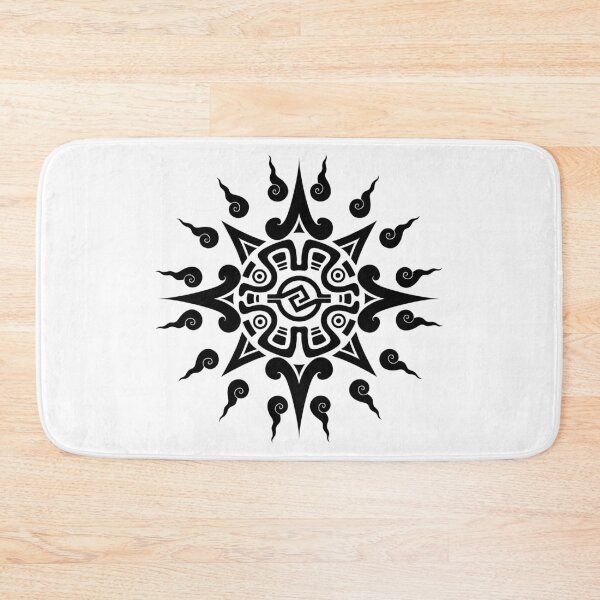 Item preview, Mayan Sun in Black With Added Rays designed and sold by kernowerno.