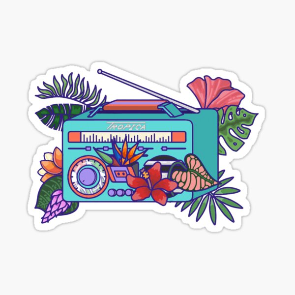 Item preview, Radio Tropica designed and sold by Sashimiphiliac.