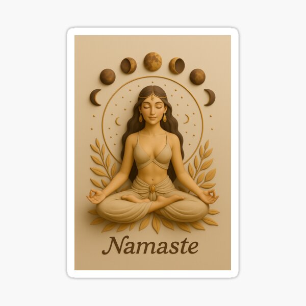 Item preview, Namaste designed and sold by Rosiehkcat.