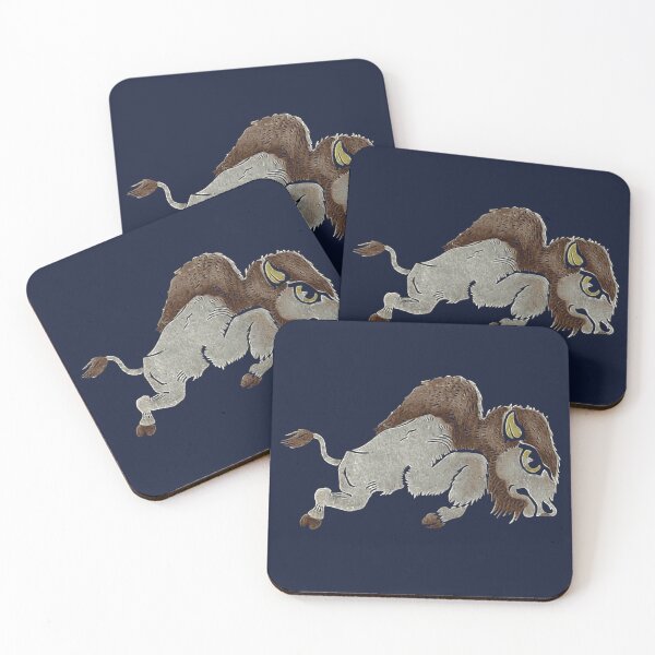 Item preview, Classic Bison Mascot designed and sold by VintageVarsity5.