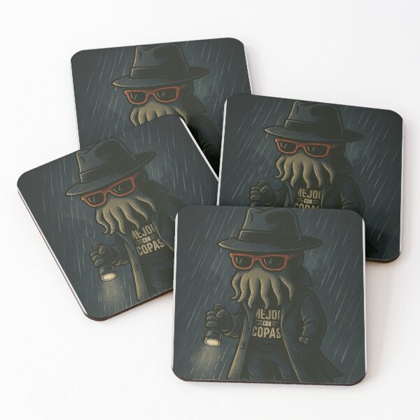 Item preview, Detective Chipirón – Tentacles between shadows designed and sold by MejorConCopas.