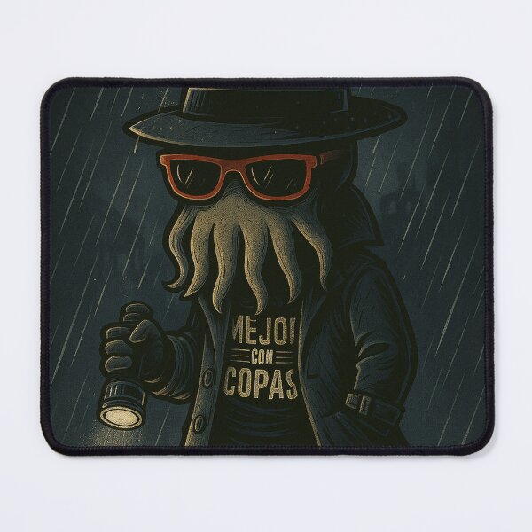 Item preview, Detective Chipirón – Tentacles between shadows designed and sold by MejorConCopas.