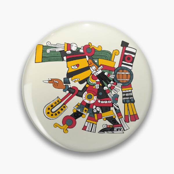 Item preview, Tezcatlipoca - Aztec T-Shirt designed and sold by kernowerno.