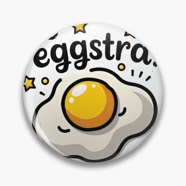 Item preview, So Eggstra - Funny Food Sticker designed and sold by slickywitty.