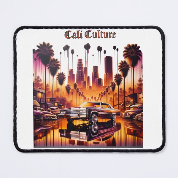 Item preview, Cali Lowrider Tee, Vintage Car Streetwear, Urban Graphic Top, Unisex Graphic Tee, West Coast Fashion Apparel designed and sold by IronicalDesigns.