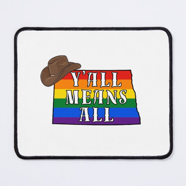 Item preview, Y'ALL MEANS ALL - Pride designed and sold by MilkyWayMedia.