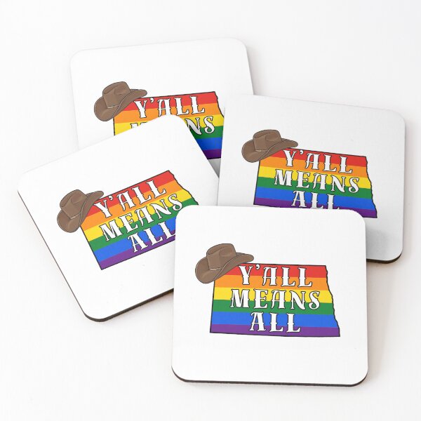 Item preview, Y'ALL MEANS ALL - Pride designed and sold by MilkyWayMedia.