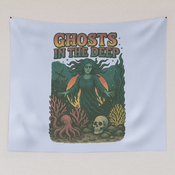 Item preview, Ghosts in the Deep designed and sold by zzz888.