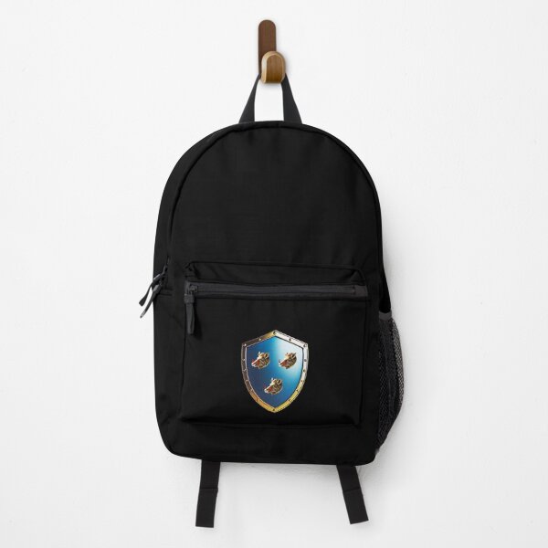 Item preview, Ferguson Clan Shield  Bold Blue with Boar Heads designed and sold by Highlandkings.