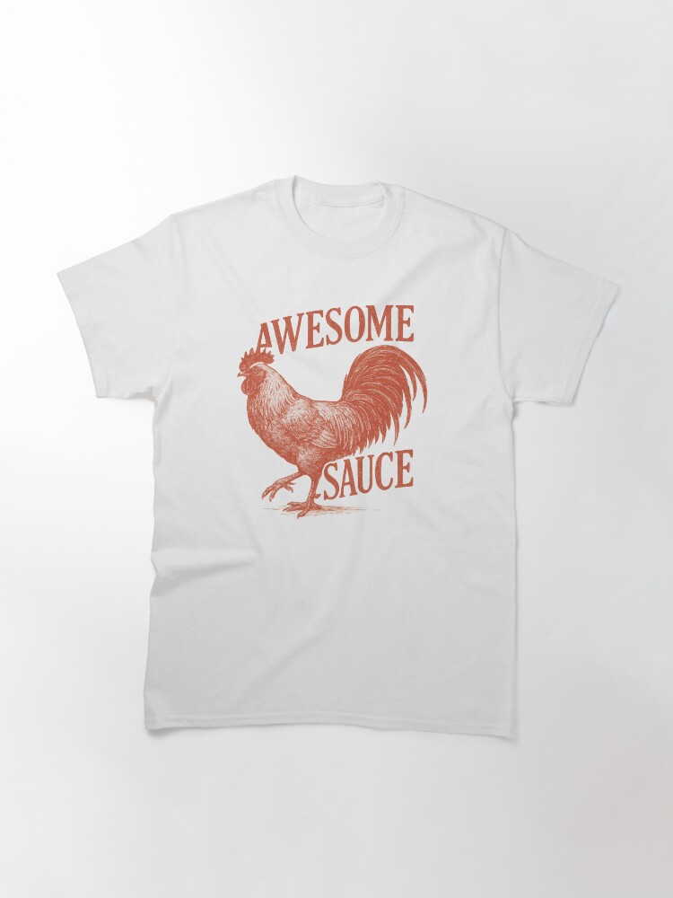 Awesome Sauce Rooster Shirt (As Seen in The Accountant 2) Classic T-Shirt