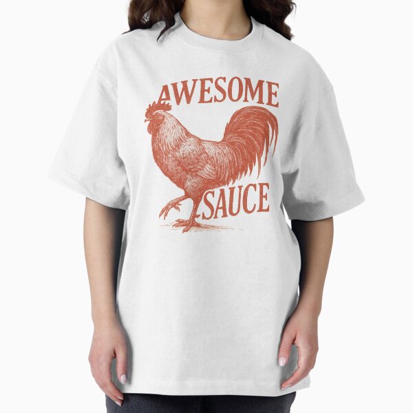 Item preview, Awesome Sauce Rooster Shirt (As Seen in The Accountant 2) designed and sold by MAF__Designs.