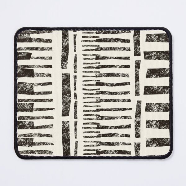 Artikelvorschau, Sophisticated imperfect stripes block Print Look  entworfen und verkauft von Designsbyluzia.
