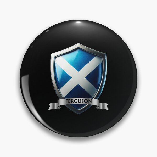 Item preview, Ferguson Scottish Heritage Shield  St. Andrews Cross Edition designed and sold by Highlandkings.
