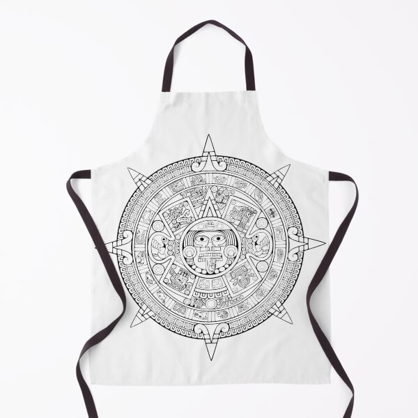 Item preview, Aztec Sun Stone Detail - Black designed and sold by kernowerno.