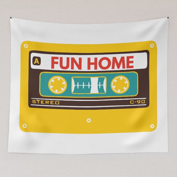 Item preview, Fun Home Cassette designed and sold by broadwaygirl142.