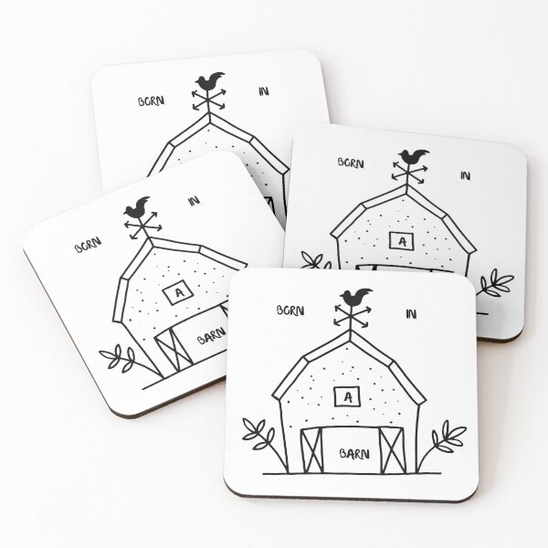 Item preview, Born in a Barn designed and sold by MilkyWayMedia.